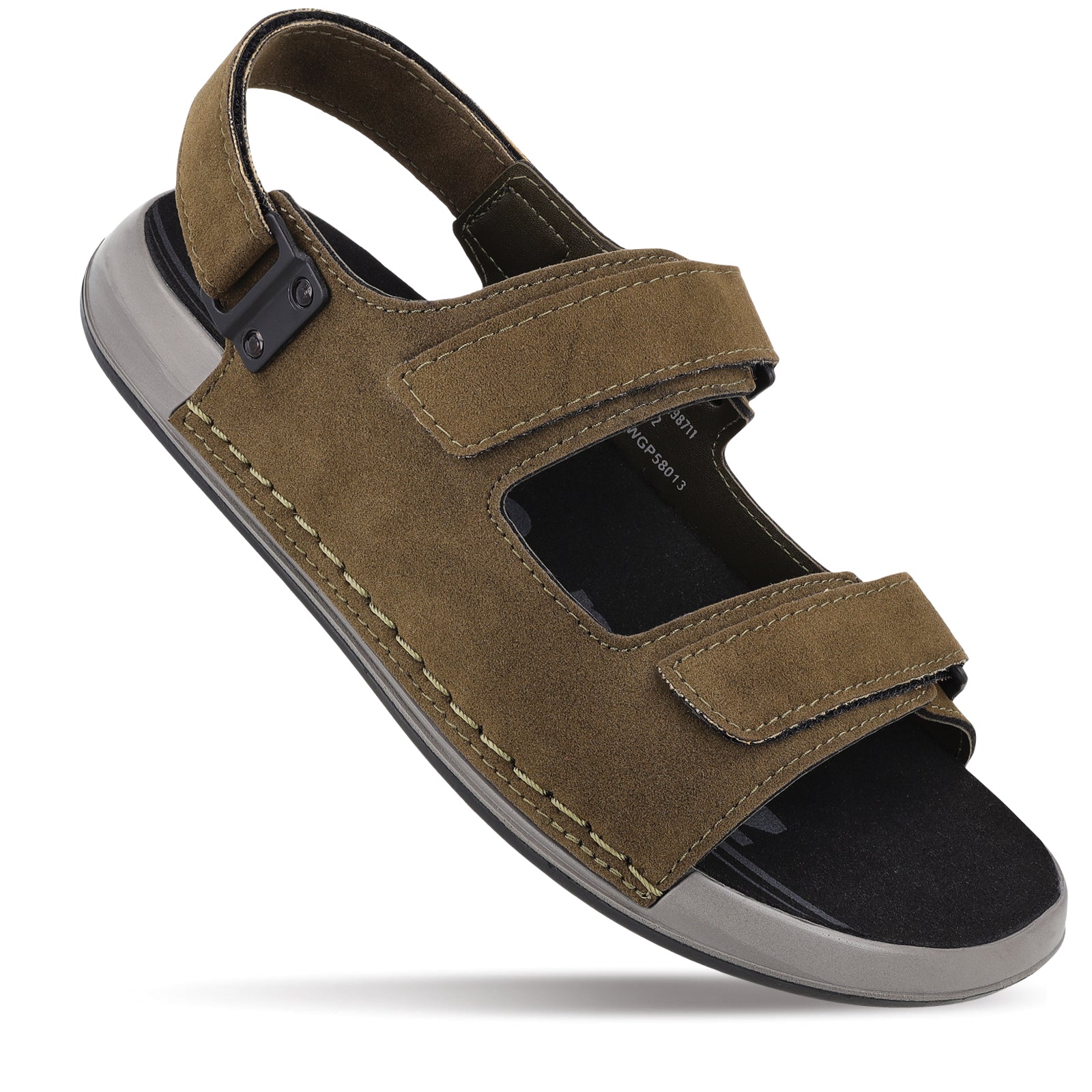 Men's Daily Wear Comfort Sandals WGP58013 Olive - Main Image