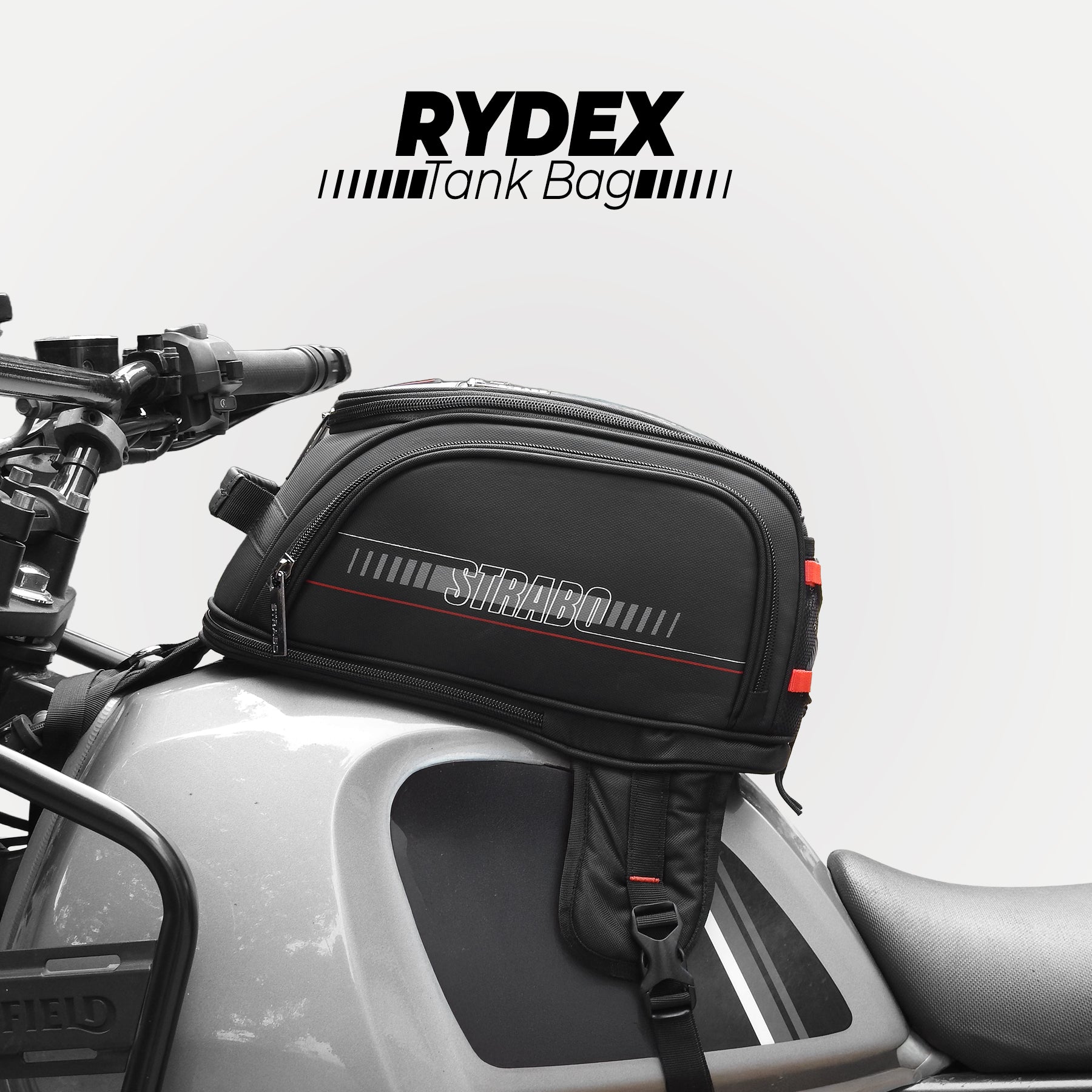 Rydex Motorcycle Tank Bag - Black