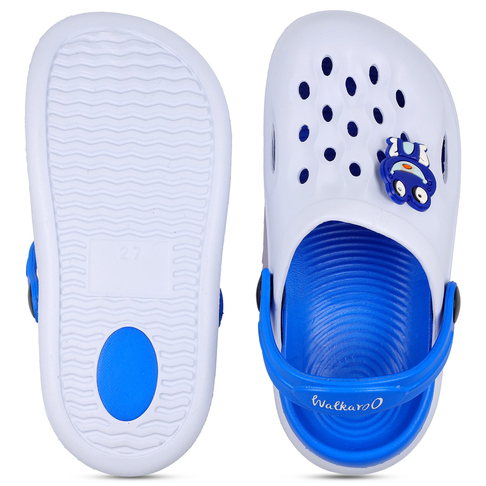 Kid's Clog - WK360 White Blue