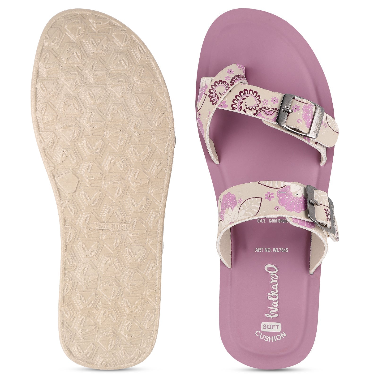 Women's Daily Wear Sandals - WL7645 Mauve