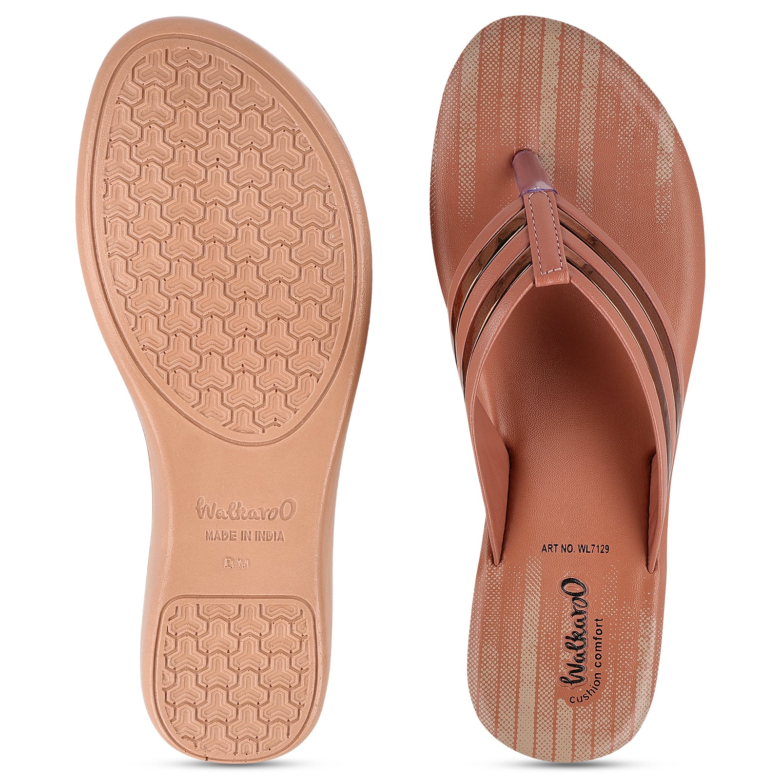 Women's Daily Wear Sandal  - WL7129 Blush