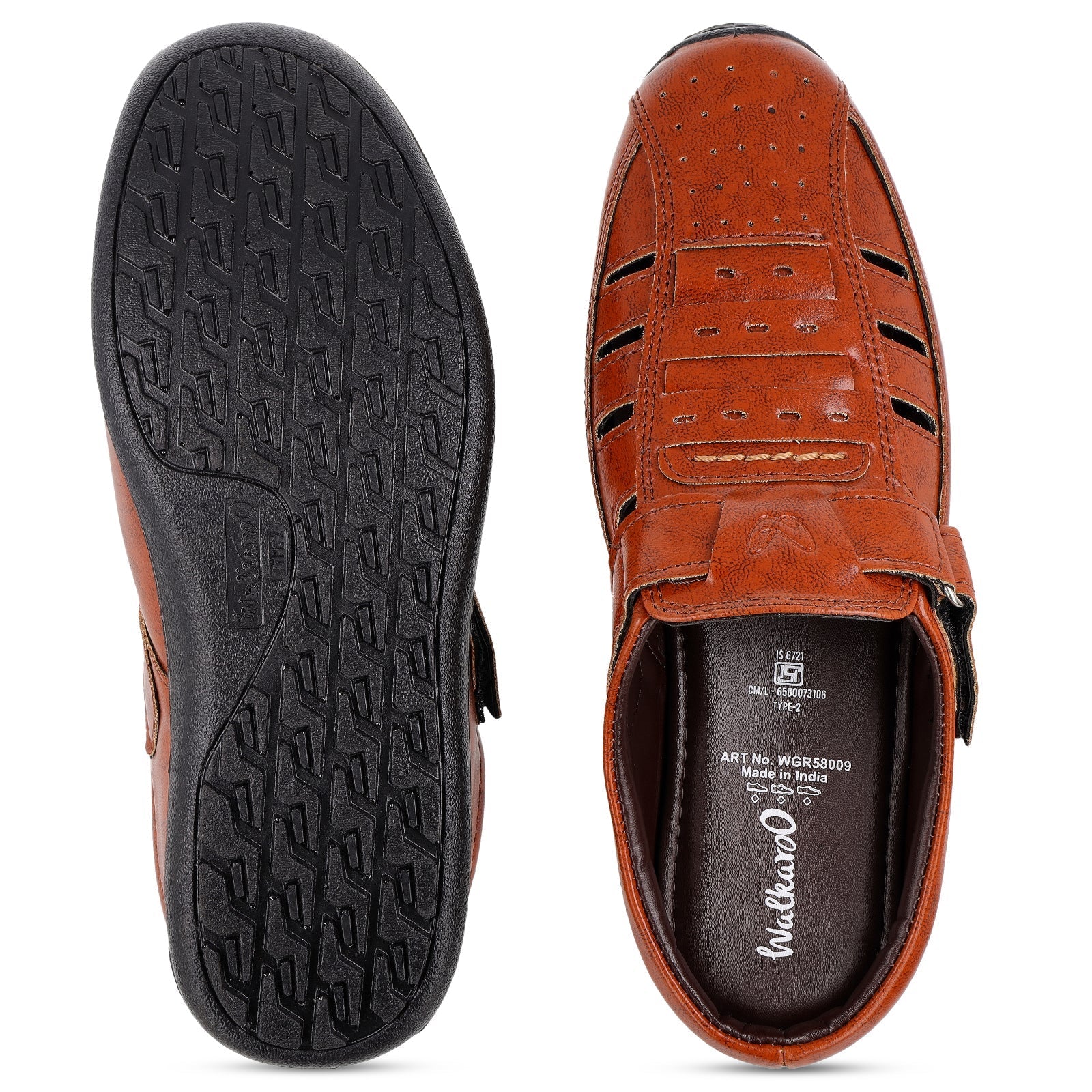 Men's Roman Sandals - WGR58009 Tan