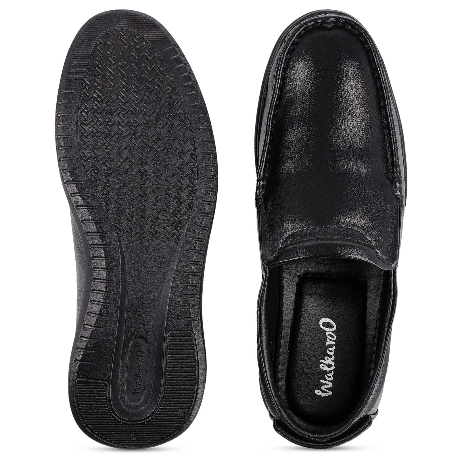 Men's Slip-on Formal Shoes - 17147 Black