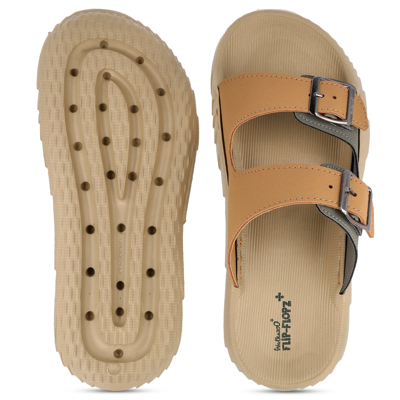Men's Daily Wear Sandals - FGP45004 Khaki Olive