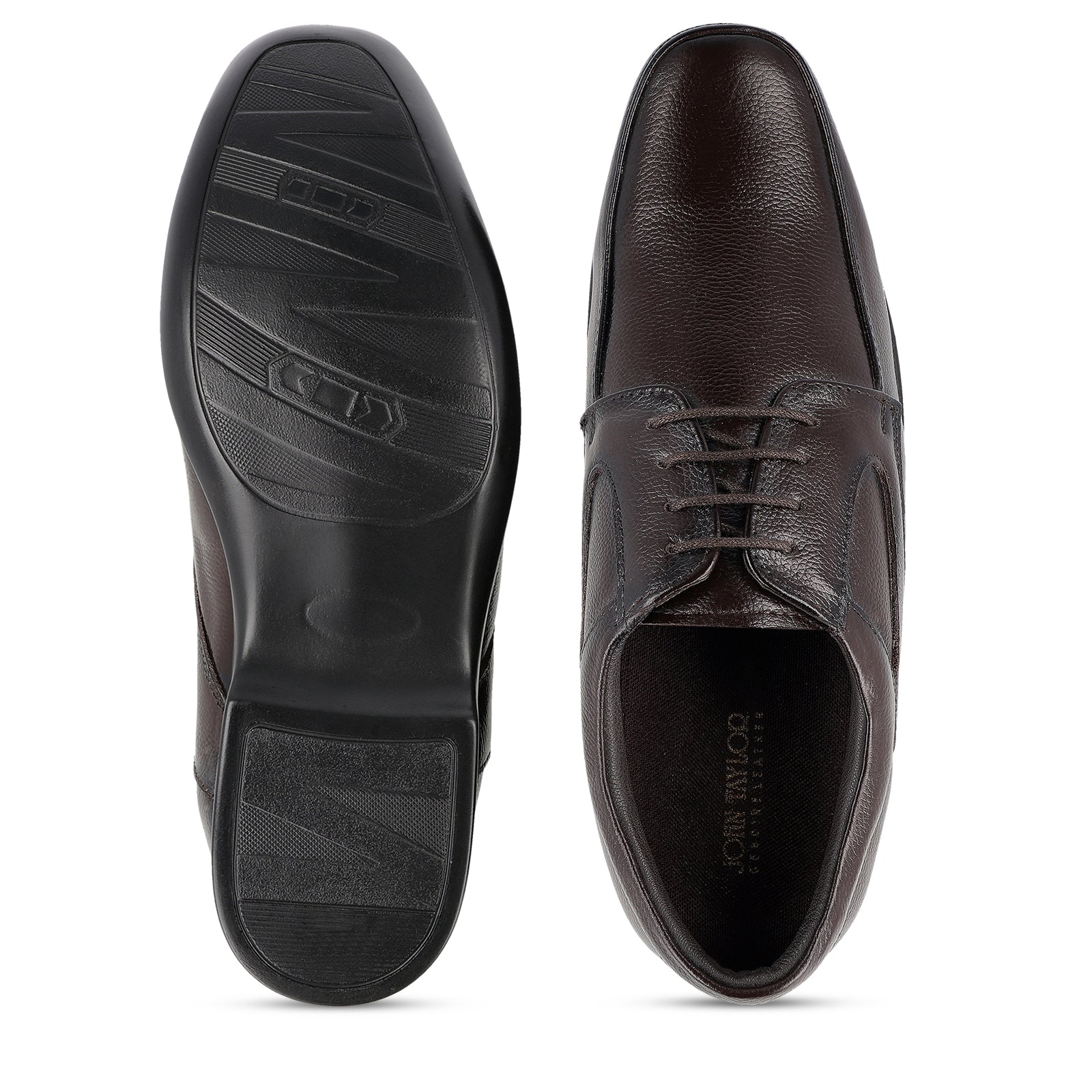 JOHN TAYLOR Men's Leather Formal Shoe - JT97505 Brown