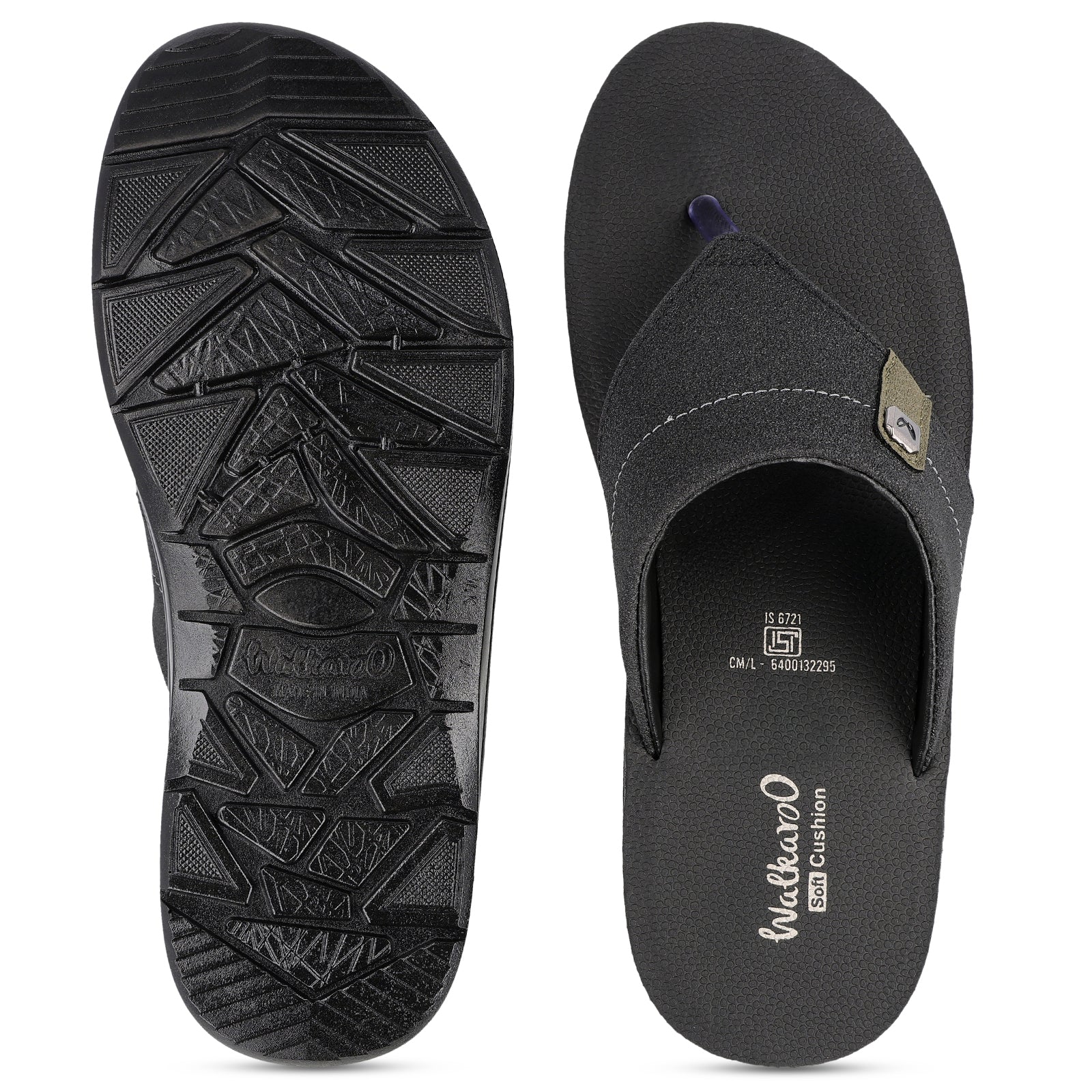 Men's Care Plus Sandal - WGR50026 Black
