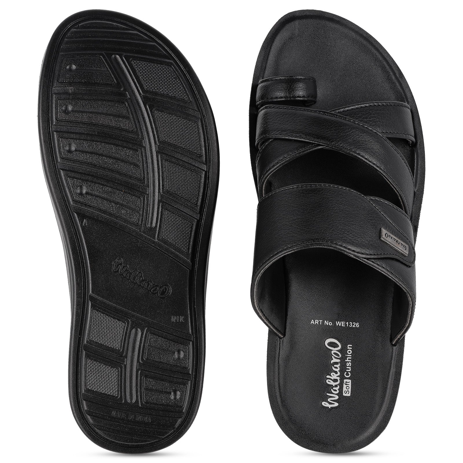 Men's Daily Wear and Office Sandals - WE1326 Black