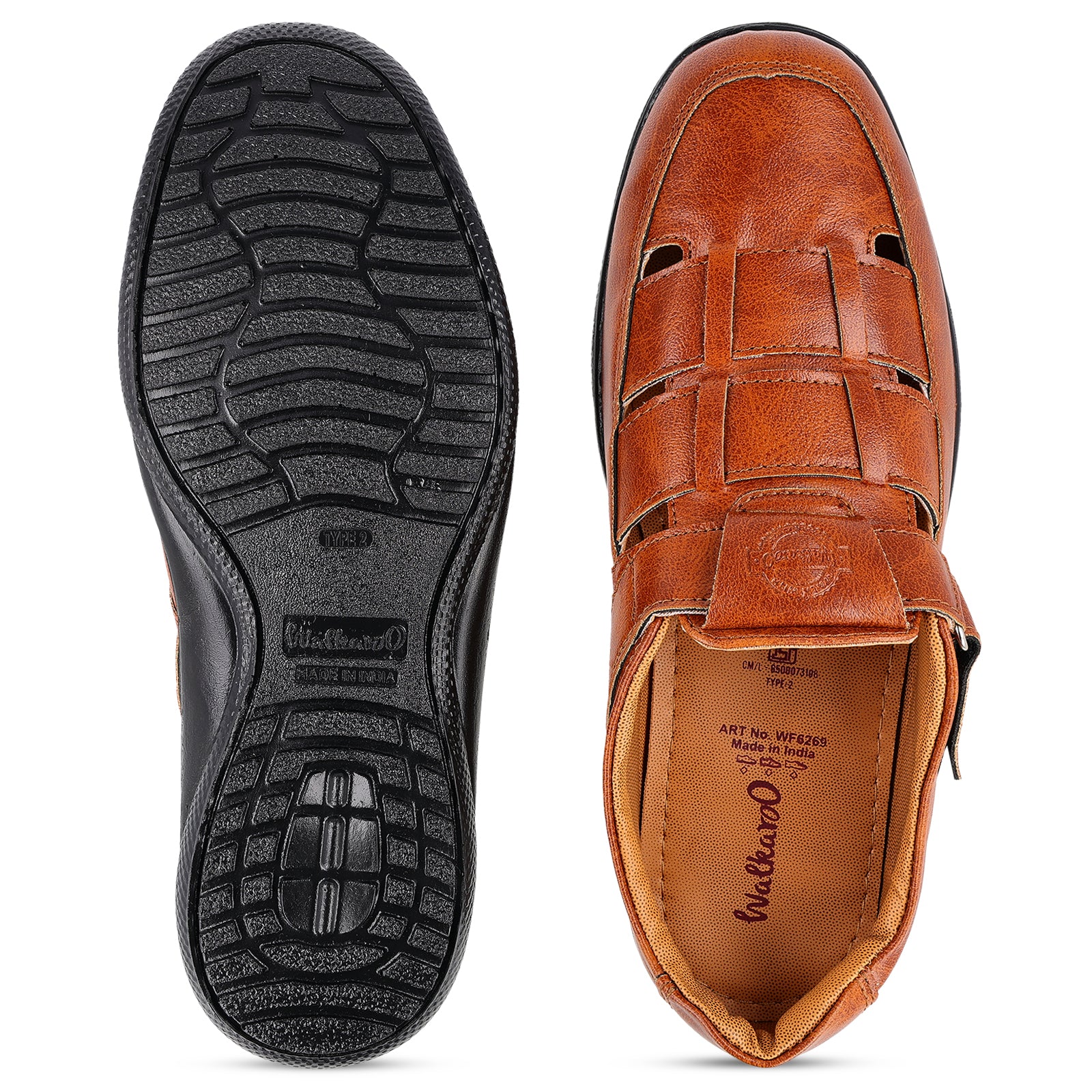 Men's  Roman Sandals - WF6269 Tan