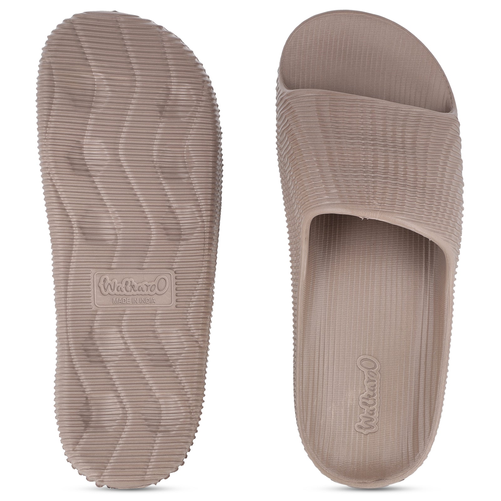 Men's Flip Flop Sliders - WC8828 Dark Greige
