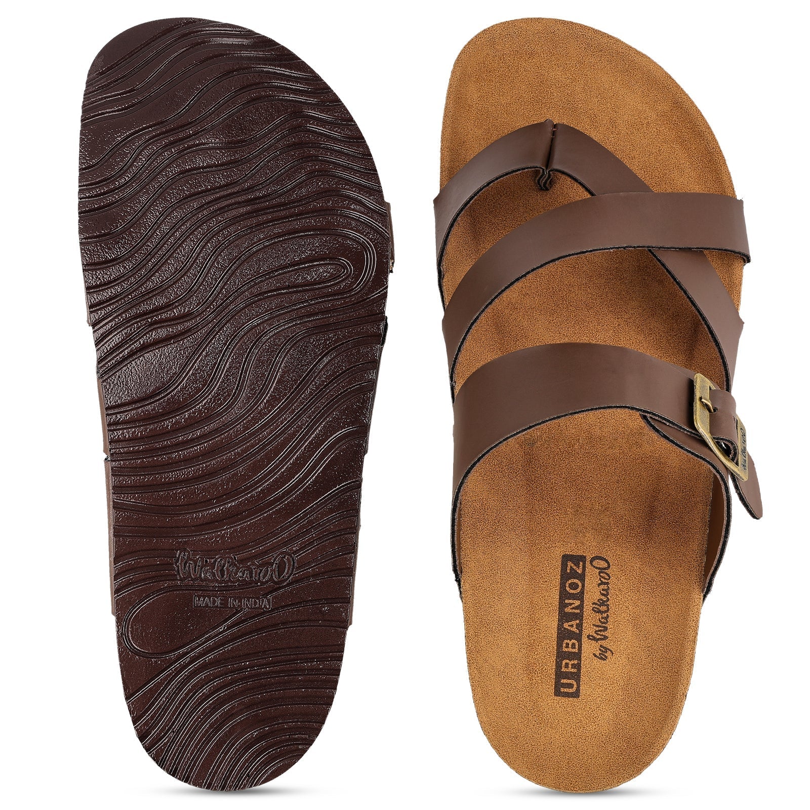 Men's Comfort Sandals - WGE53359 Brown
