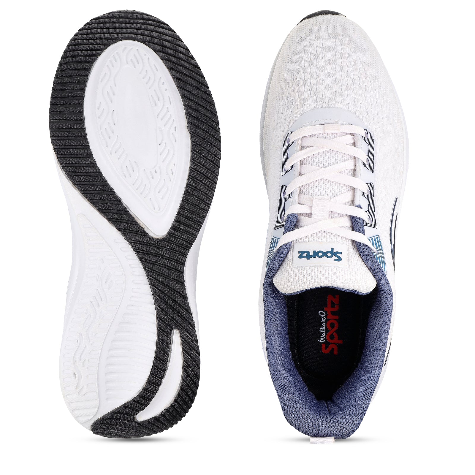 Men's Lace-up Sports Shoe - SGE21009 White