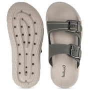 Men's Daily Wear Sandals - WC8764 Greige Olive