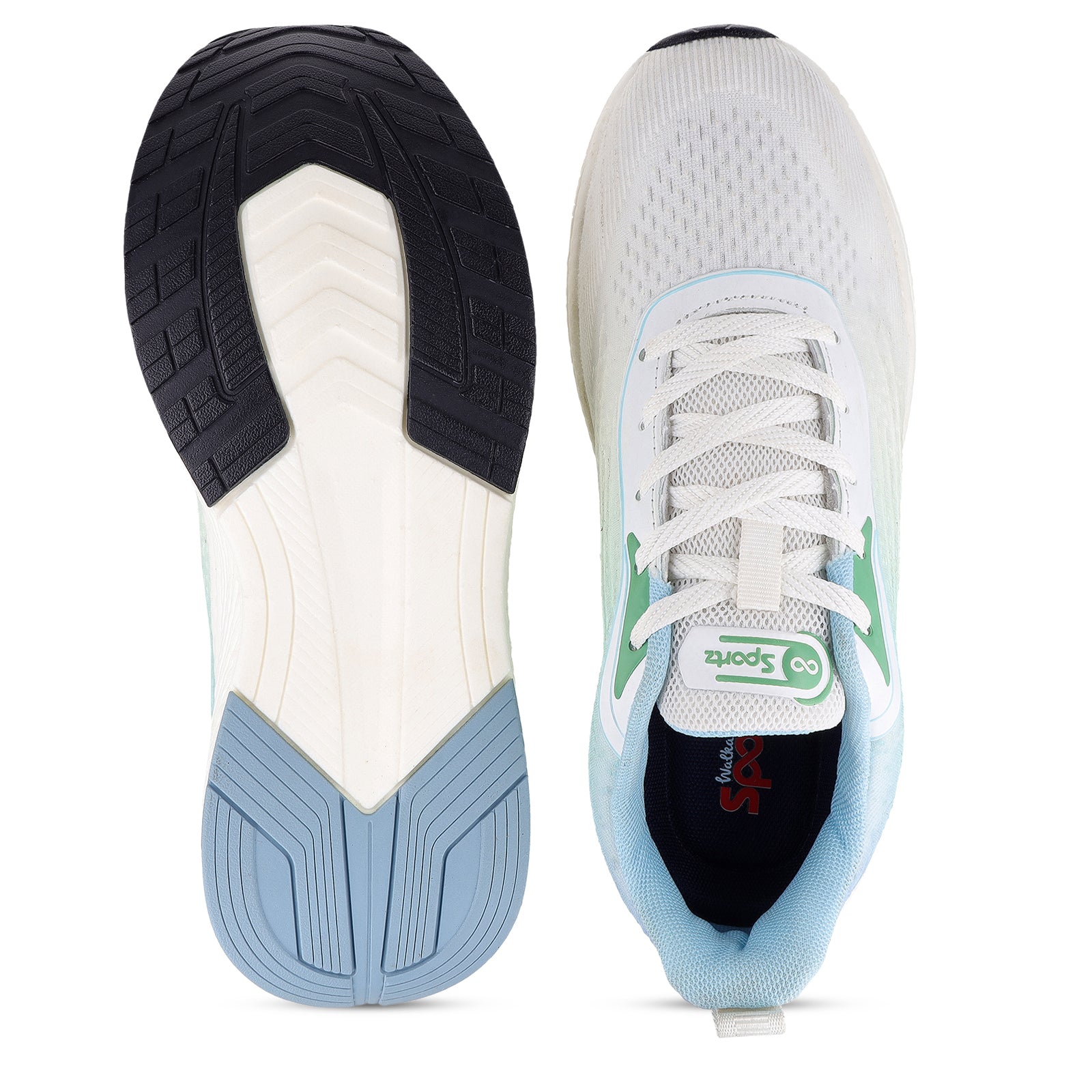 DANZO Men's Lace-up Sports Shoes - WS9147 White Sky