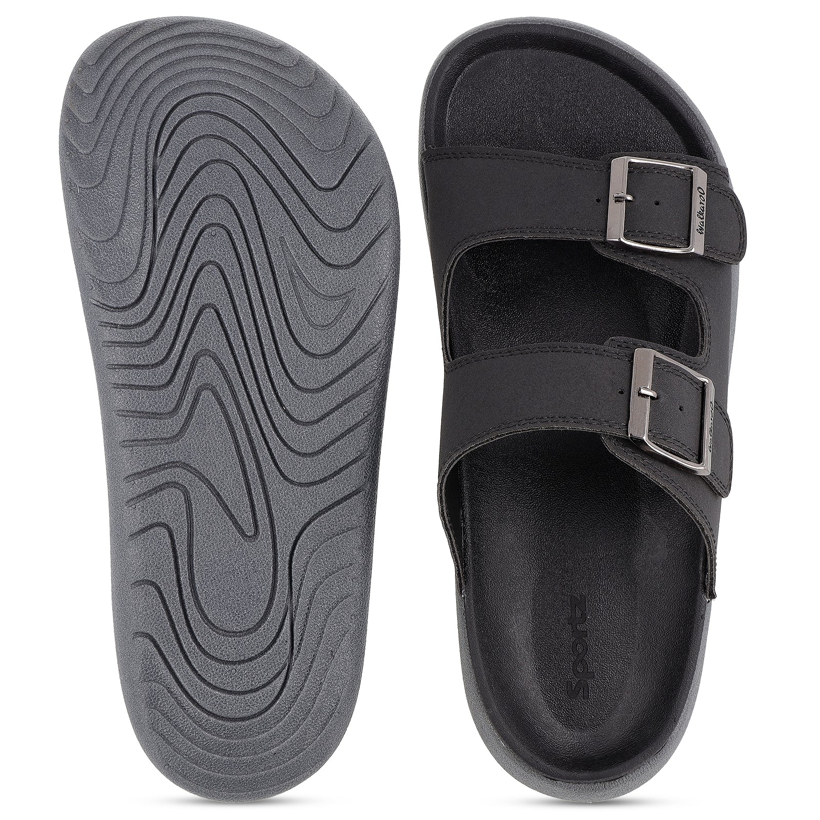 Men's Daily Wear Comfort Sandals - WC4487 Black