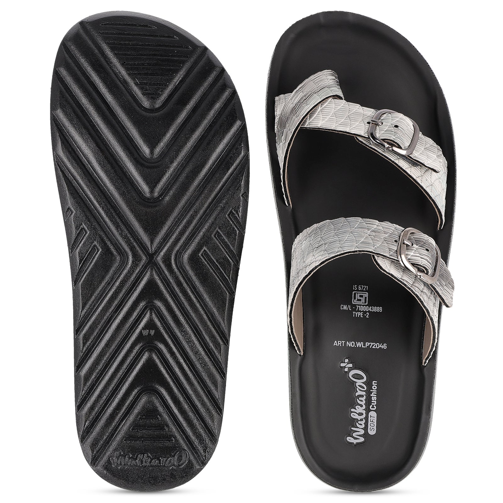 Women's Daily Wear Sandals - WLP72046 Black