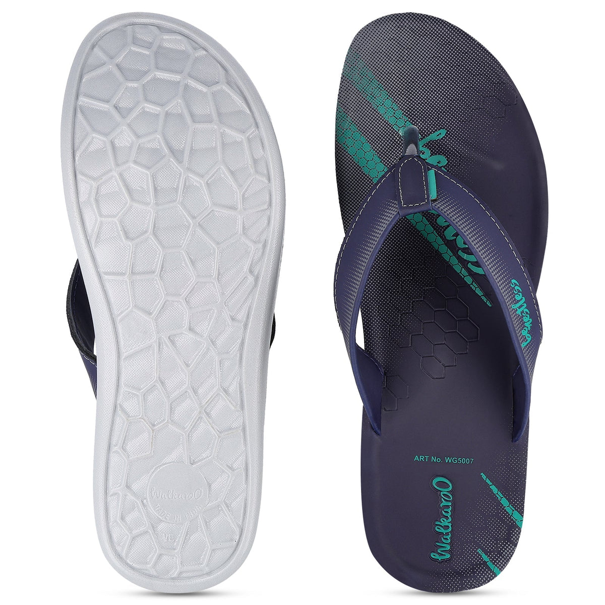 Kid's Daily Wear Sandals - WG5007 Blue Grey