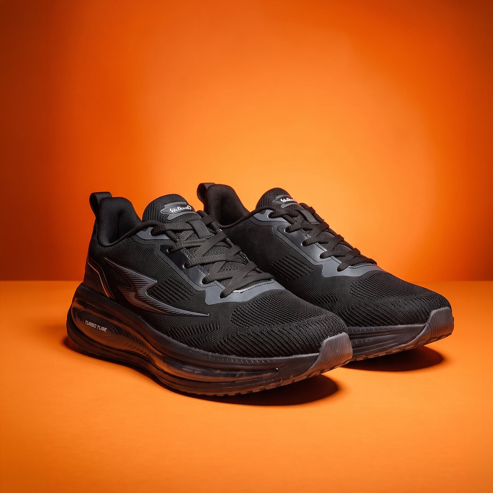 Men's Lace-up Sports Shoes - ONG97013 Black