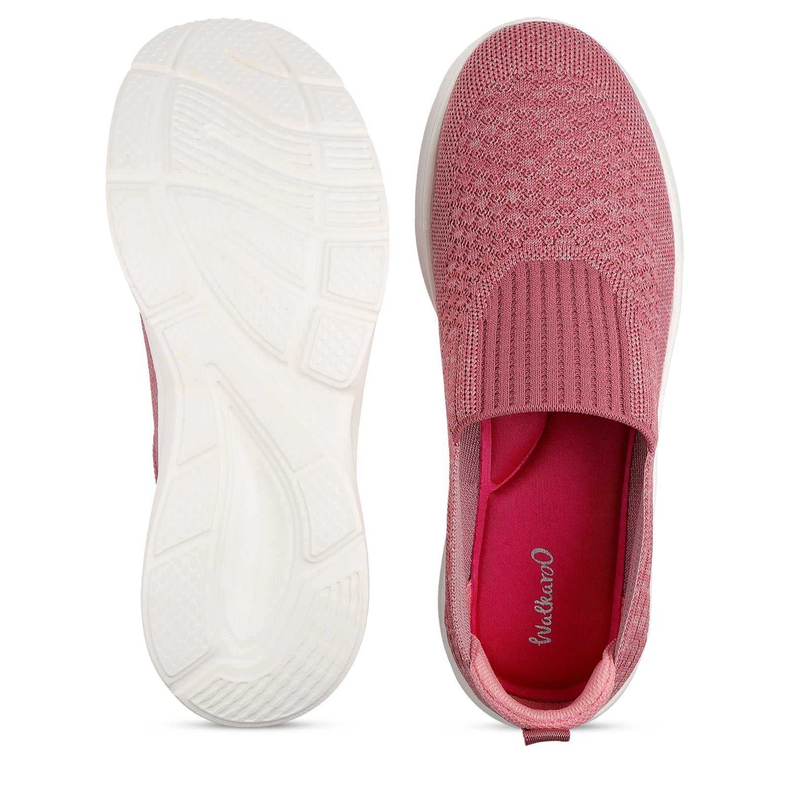 Women's Slip-on Walking Shoe - WS3266 Peach