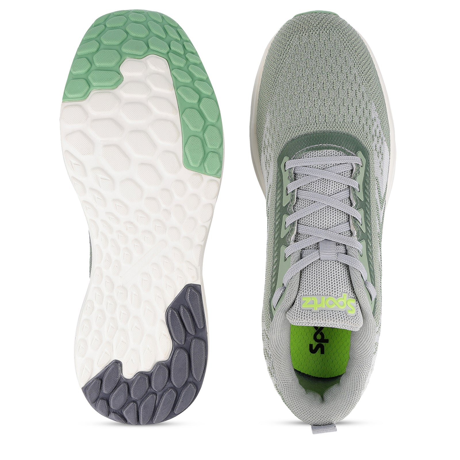 Men's Lace-up Sports Shoe - WS9110 Green