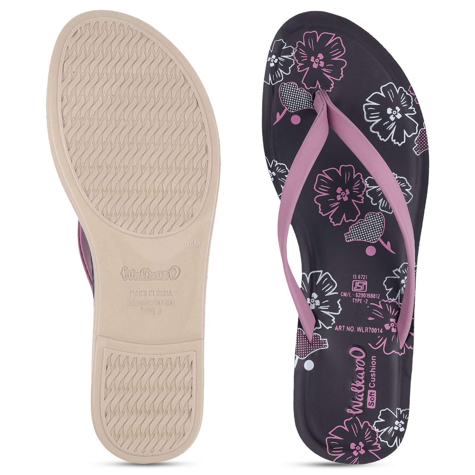 Women's Daily Wear Sandals - WLR70014 Mauve
