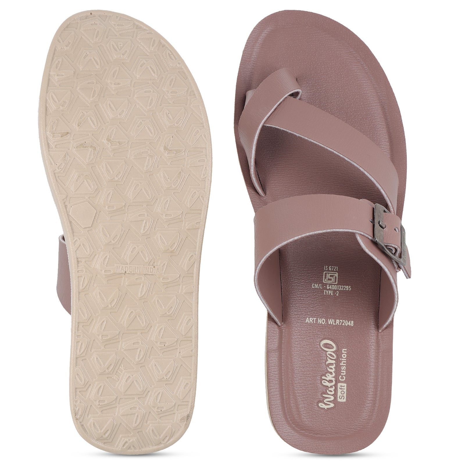 Women's Daily Wear Sandals - WLR72048 Mellow Rose