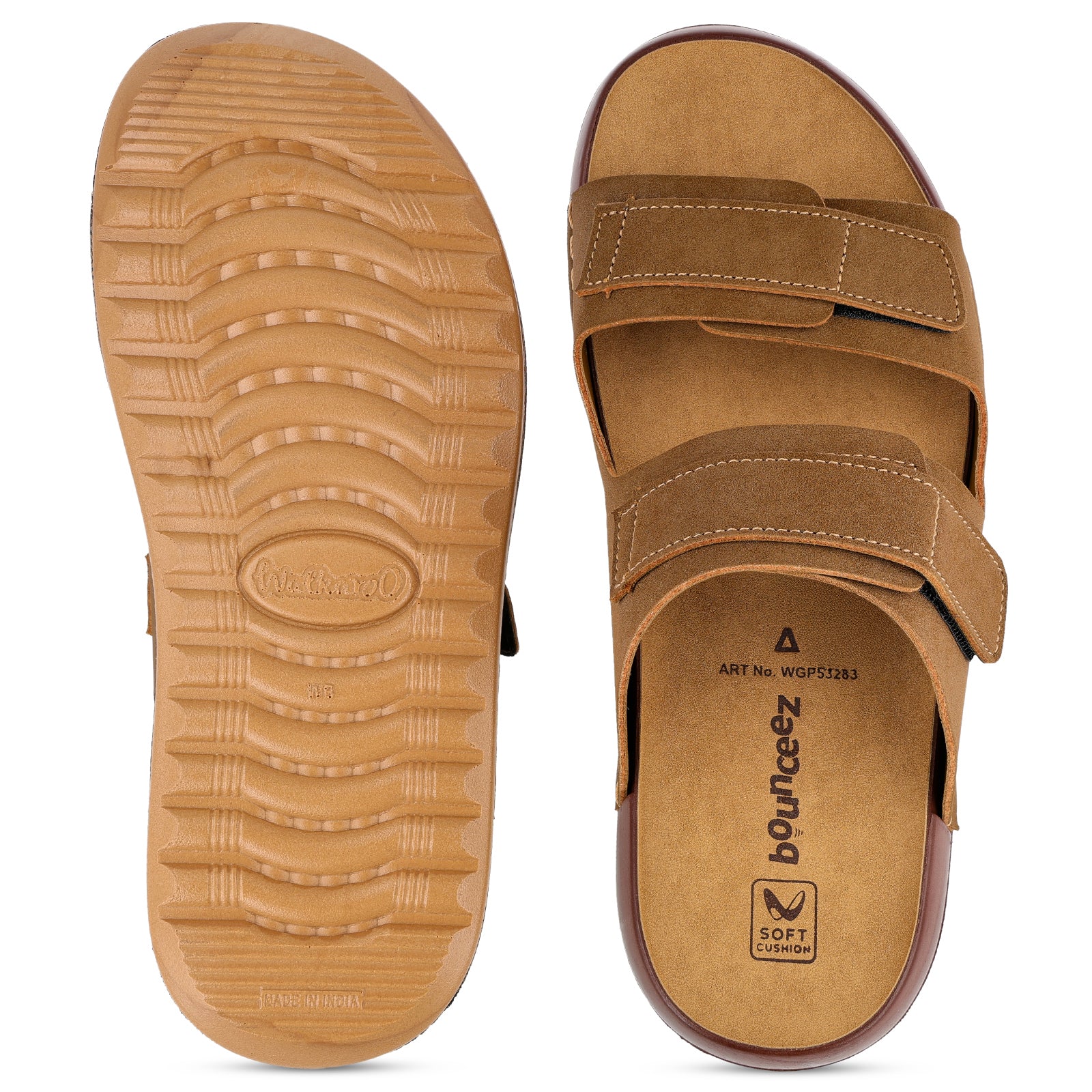 Men's Daily Wear Comfort Sandals - WGP53283 Tan