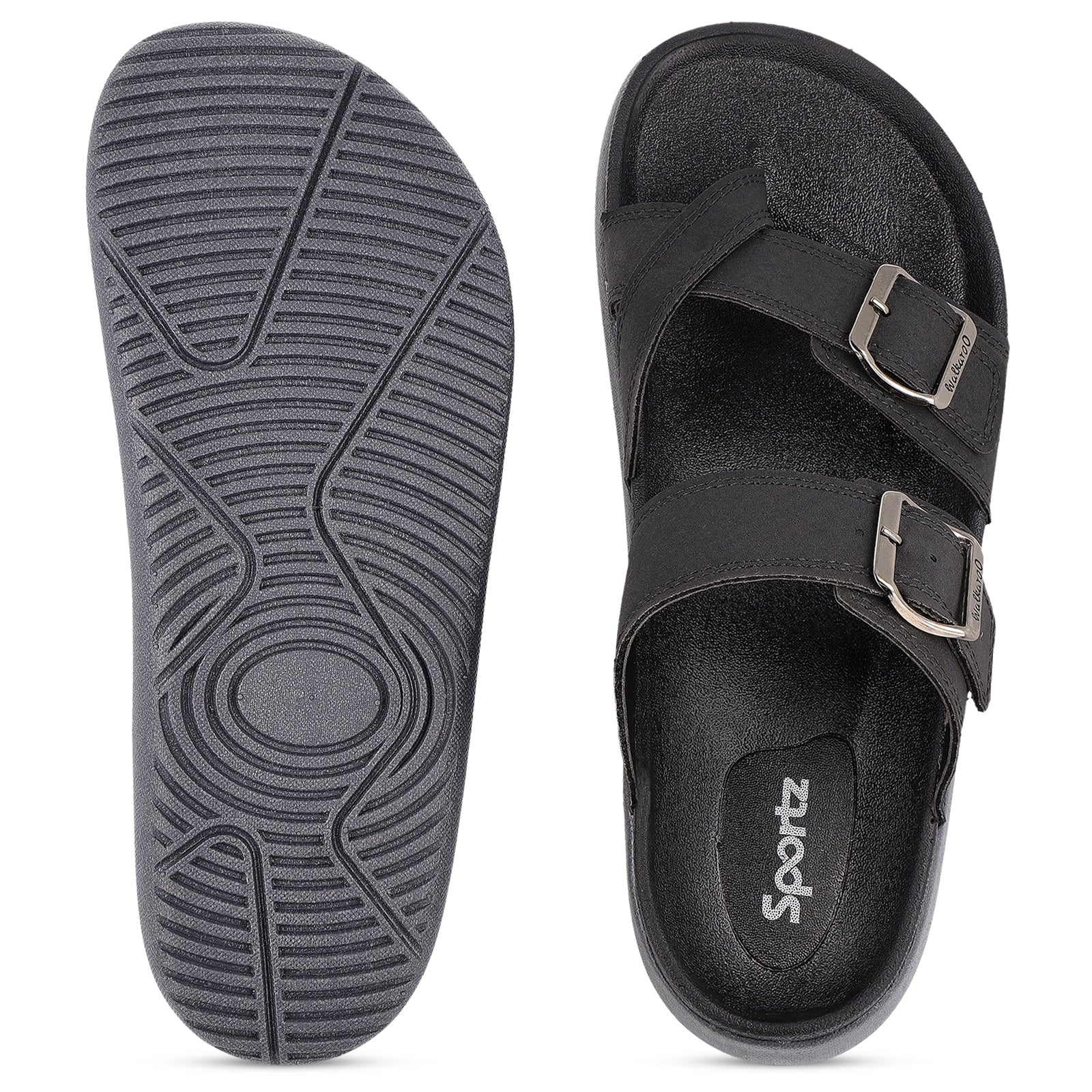 Men's Daily Wear Comfort Sandals - WC4483 Black