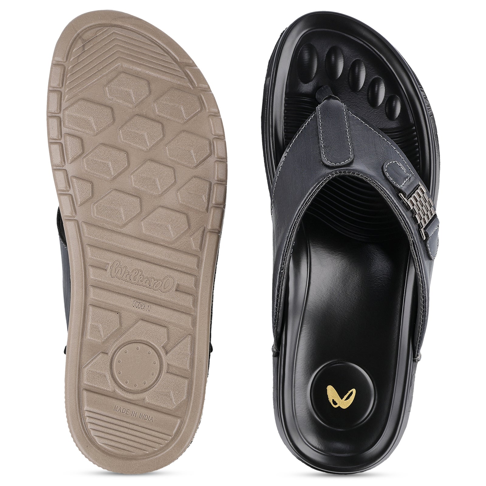 Men's Bounceez Water Resistant Sandals - WGP50019 Metallic Blue