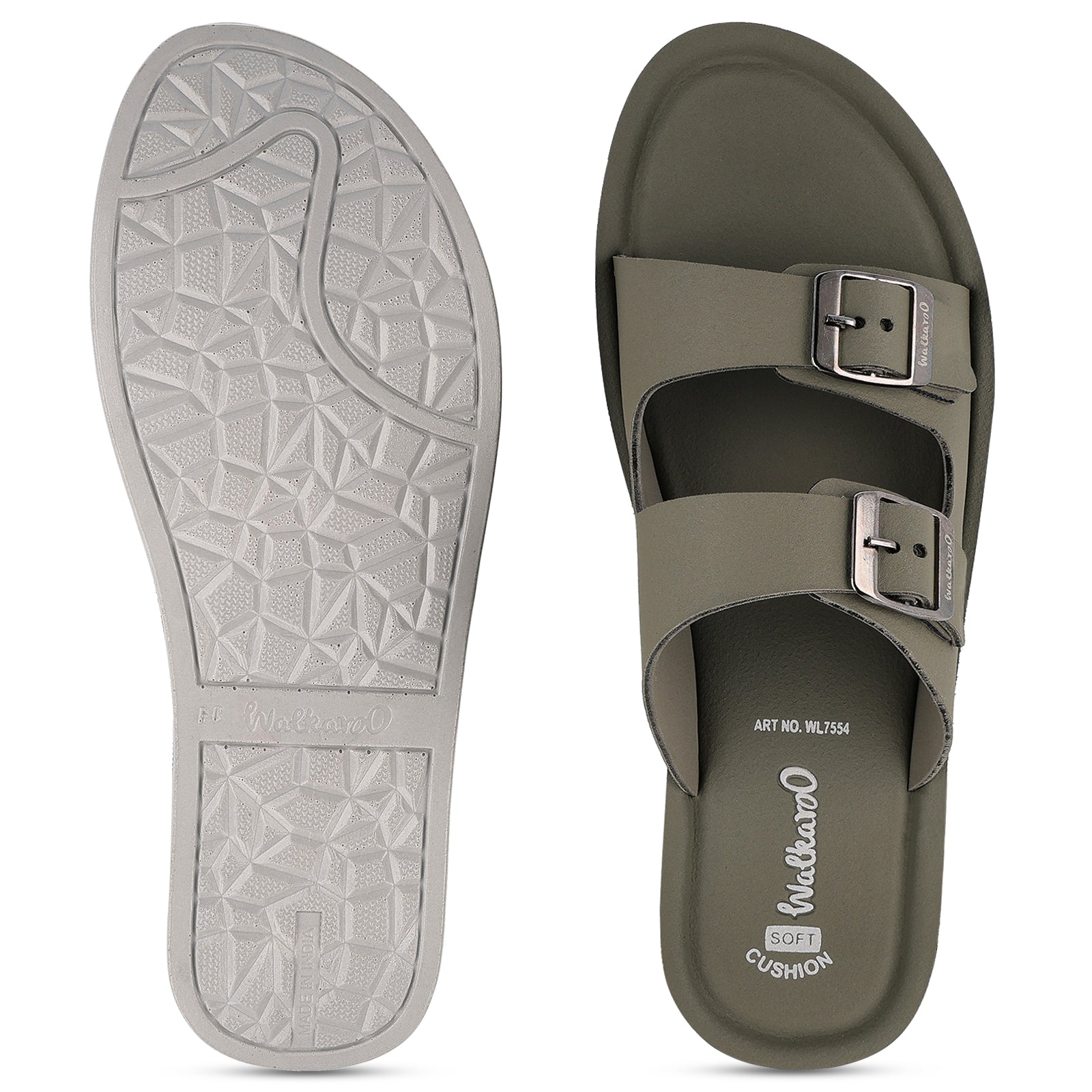 Women's Daily Wear Sandals - WL7554 Olive