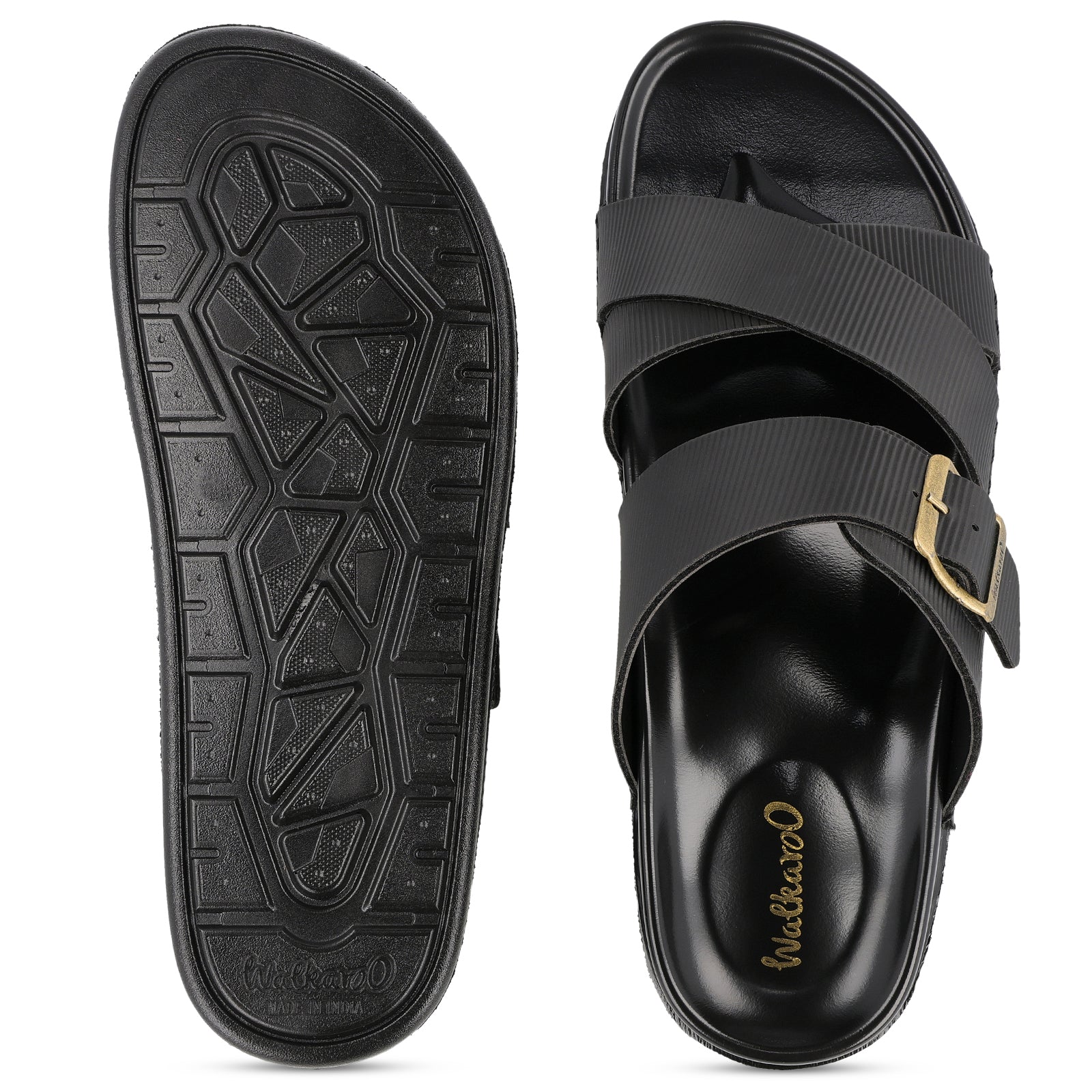 Men's Daily Wear Sandals - WGP53071 Black