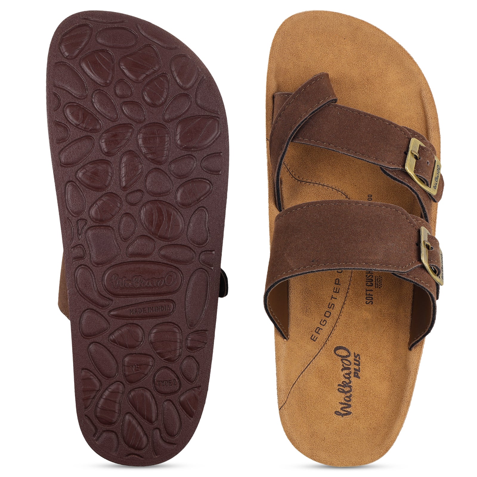 Men's Daily Wear Comfort Sandals - WGP53100 Brown