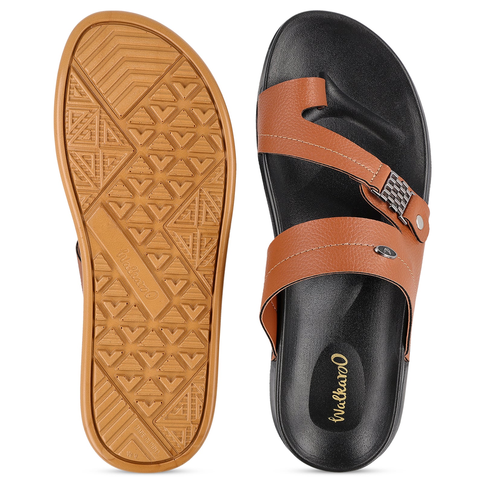 Men's Daily Wear Comfort Sandals - WGP53015 Tan