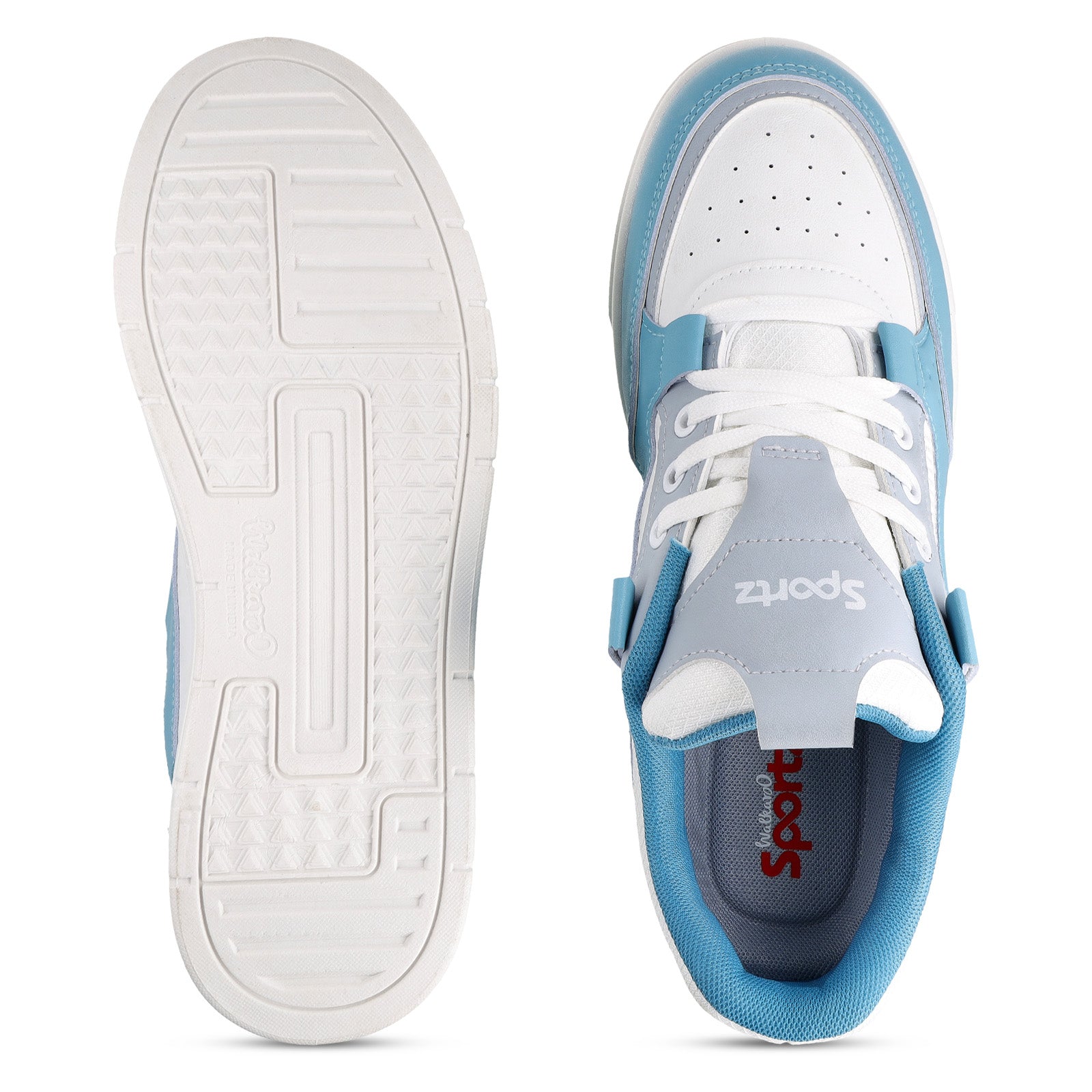 Men's Sports Sneakers - SGE24006 White Blue