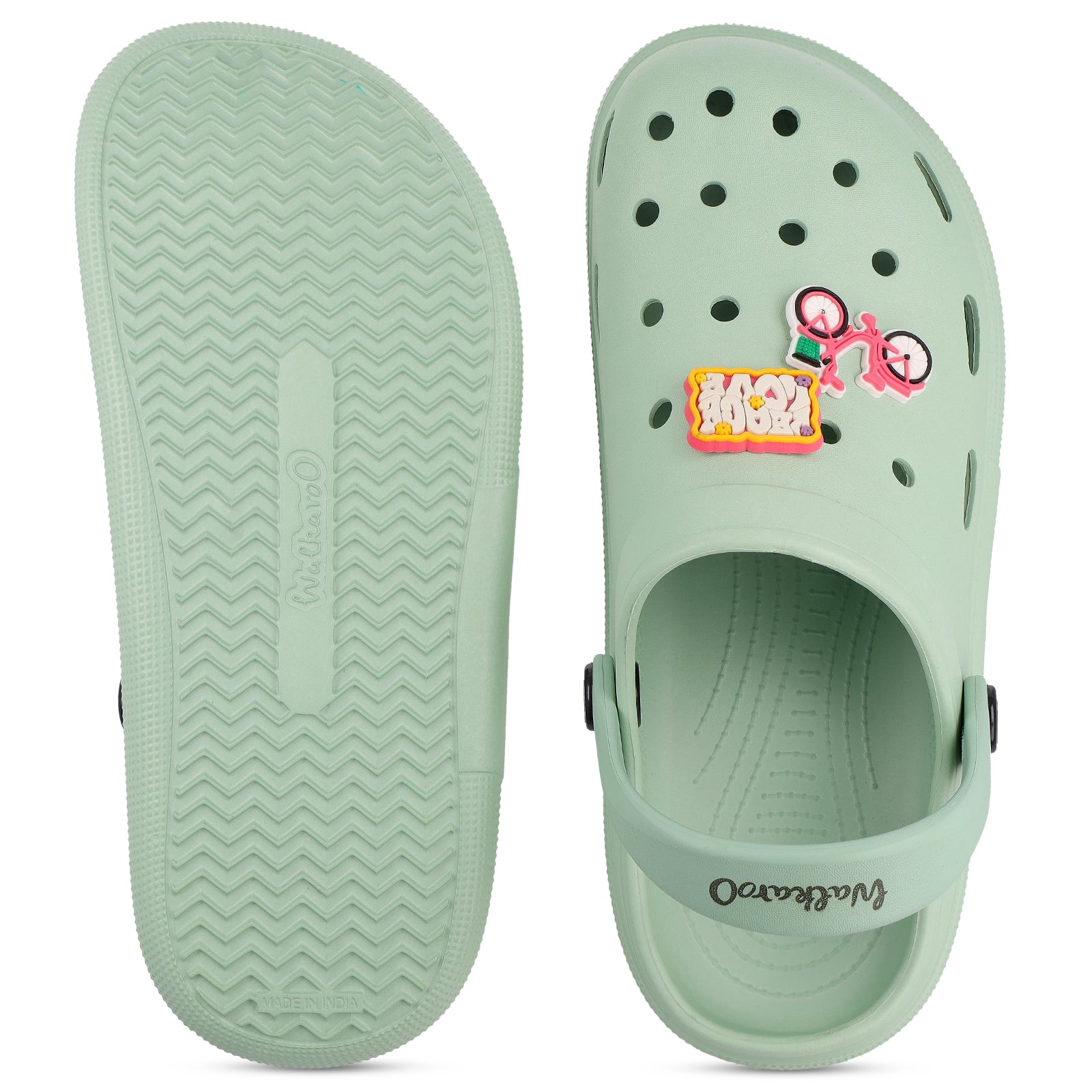 Women's Clogs - WC8983 Ice Green
