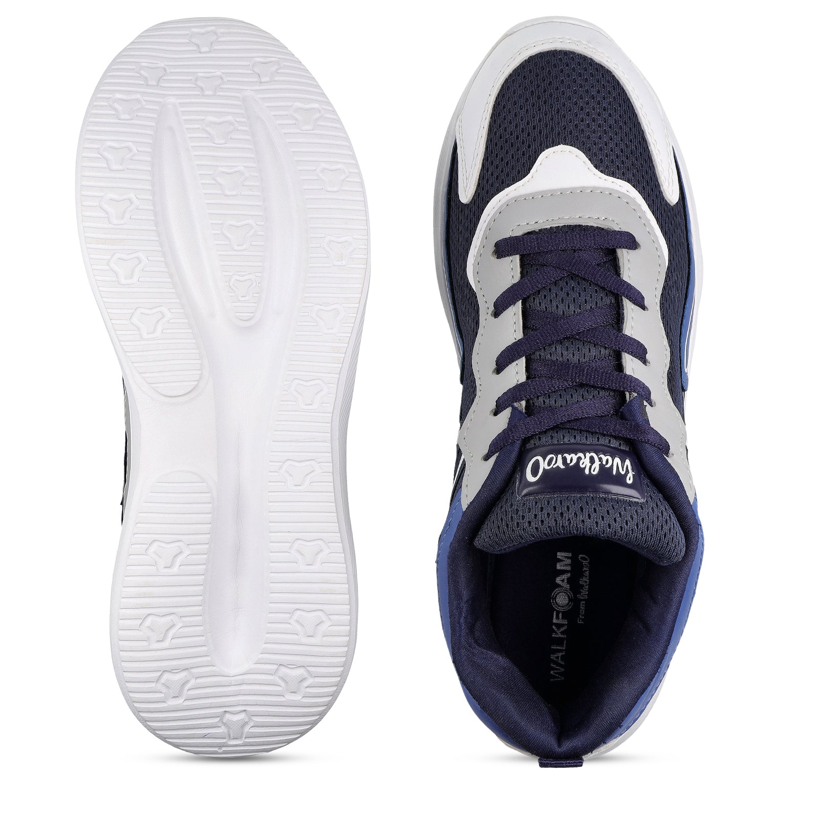 Men's Lace-up Sports Shoes - WS3114 Navy Blue