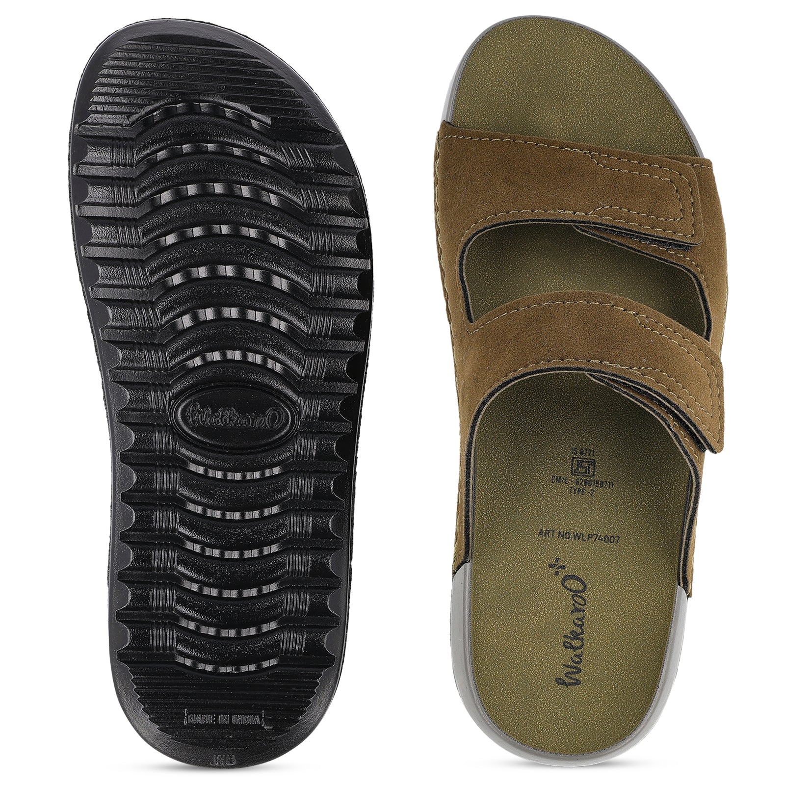 Women's Daily Wear Comfort Sandals - WLP74007 Olive