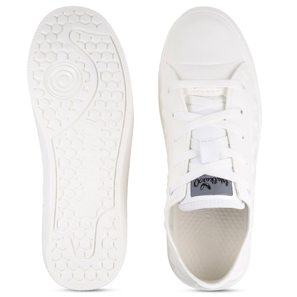 SNEAKEEZ Men's Rain Shoes - WC8791 White