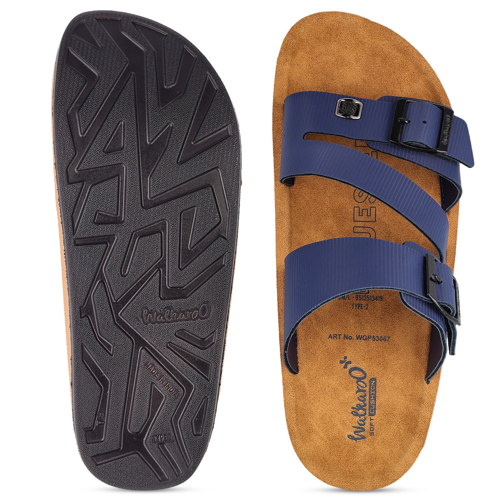 Men's Daily Wear Sandals - WGP53067 Blue
