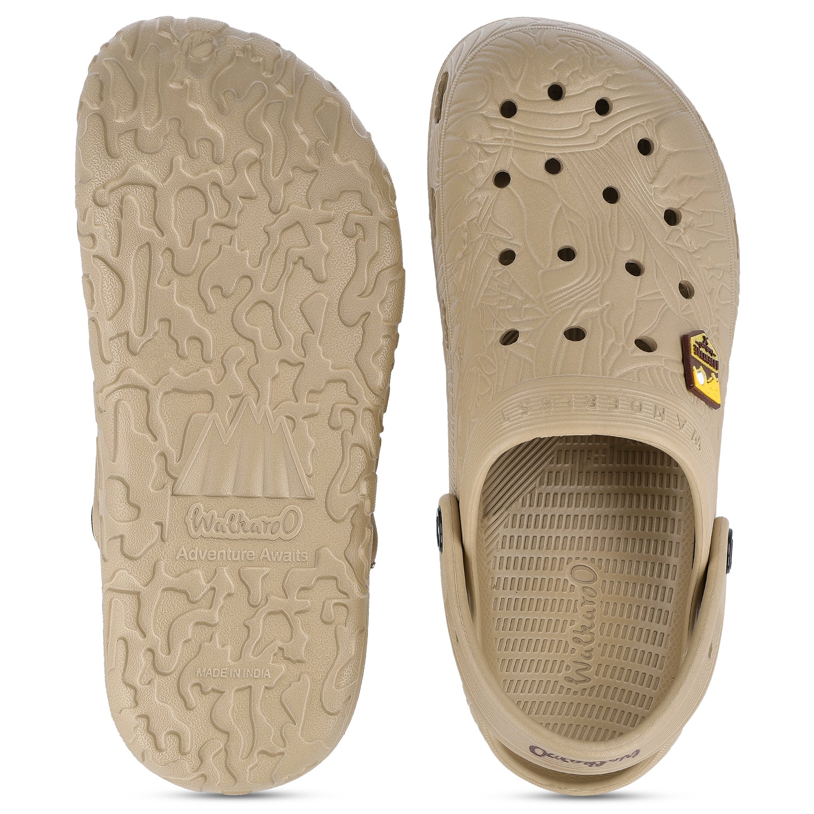 Men's Clogs  - WC8801 Khaki