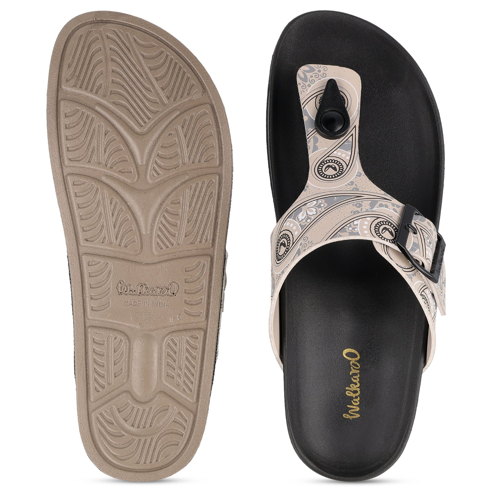 Women's Daily Wear Comfort Sandals - WE2200 Black