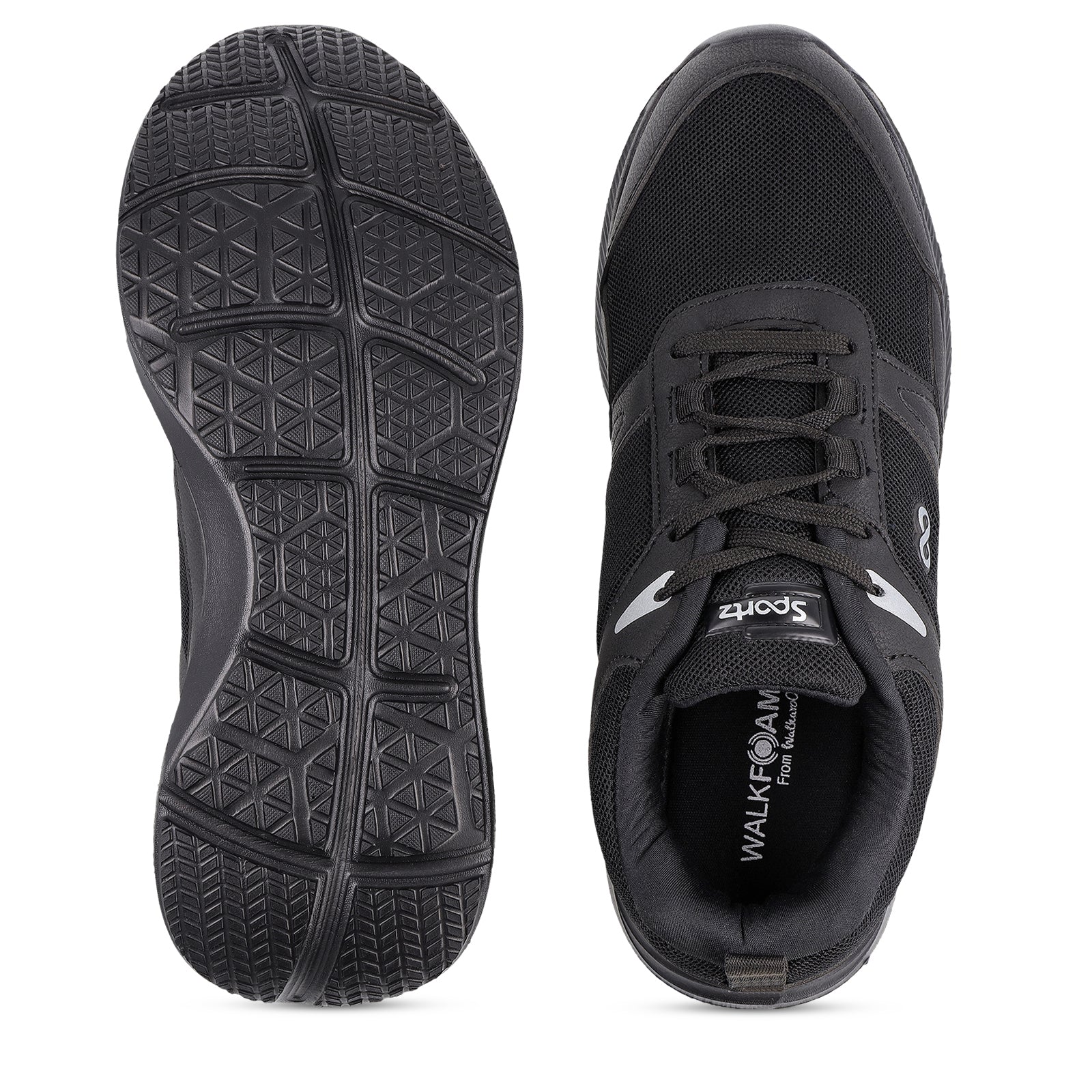 Men's Lace-up Sports Shoes - WS9625 Black