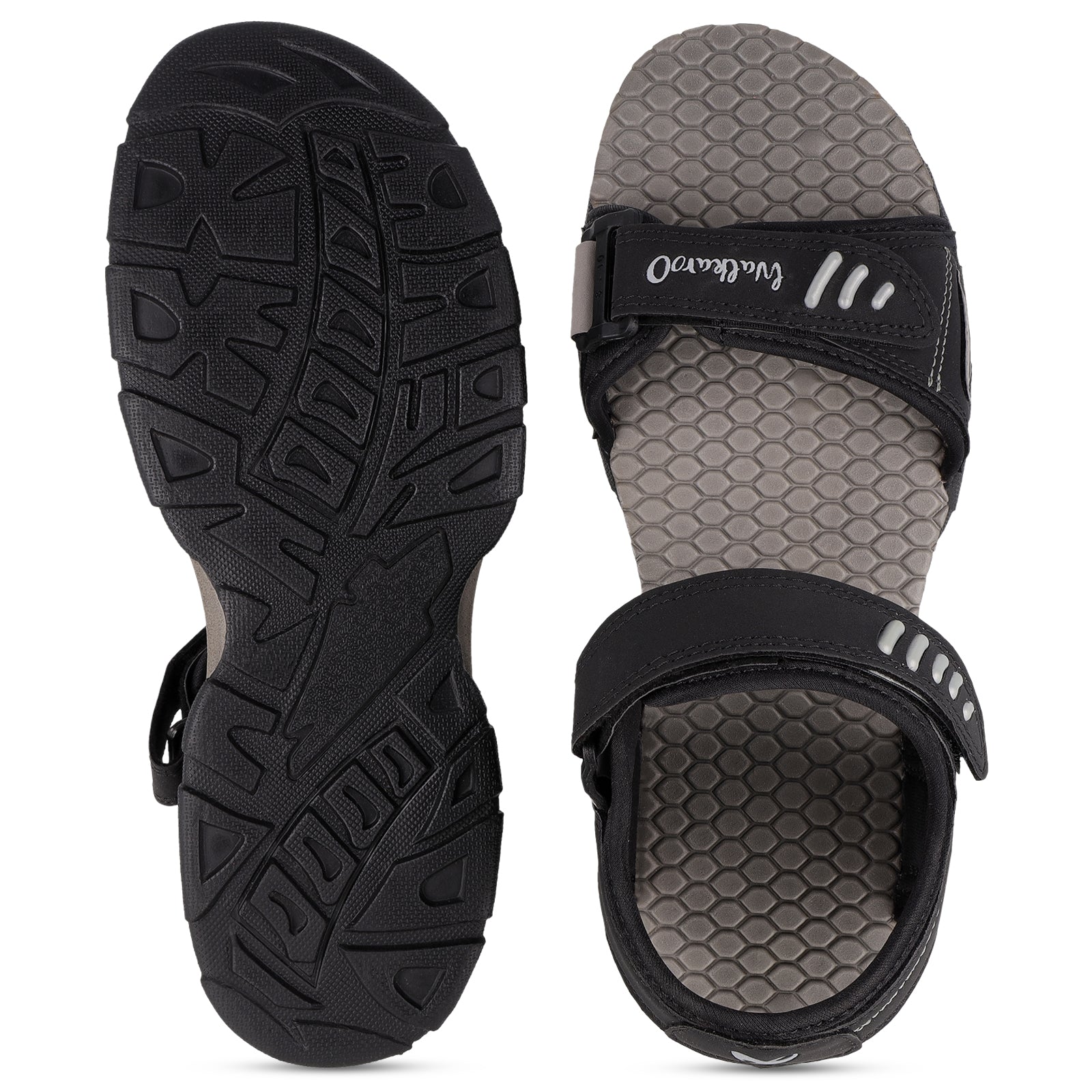 Men's Sports Sandal - WC4409 Black Grey