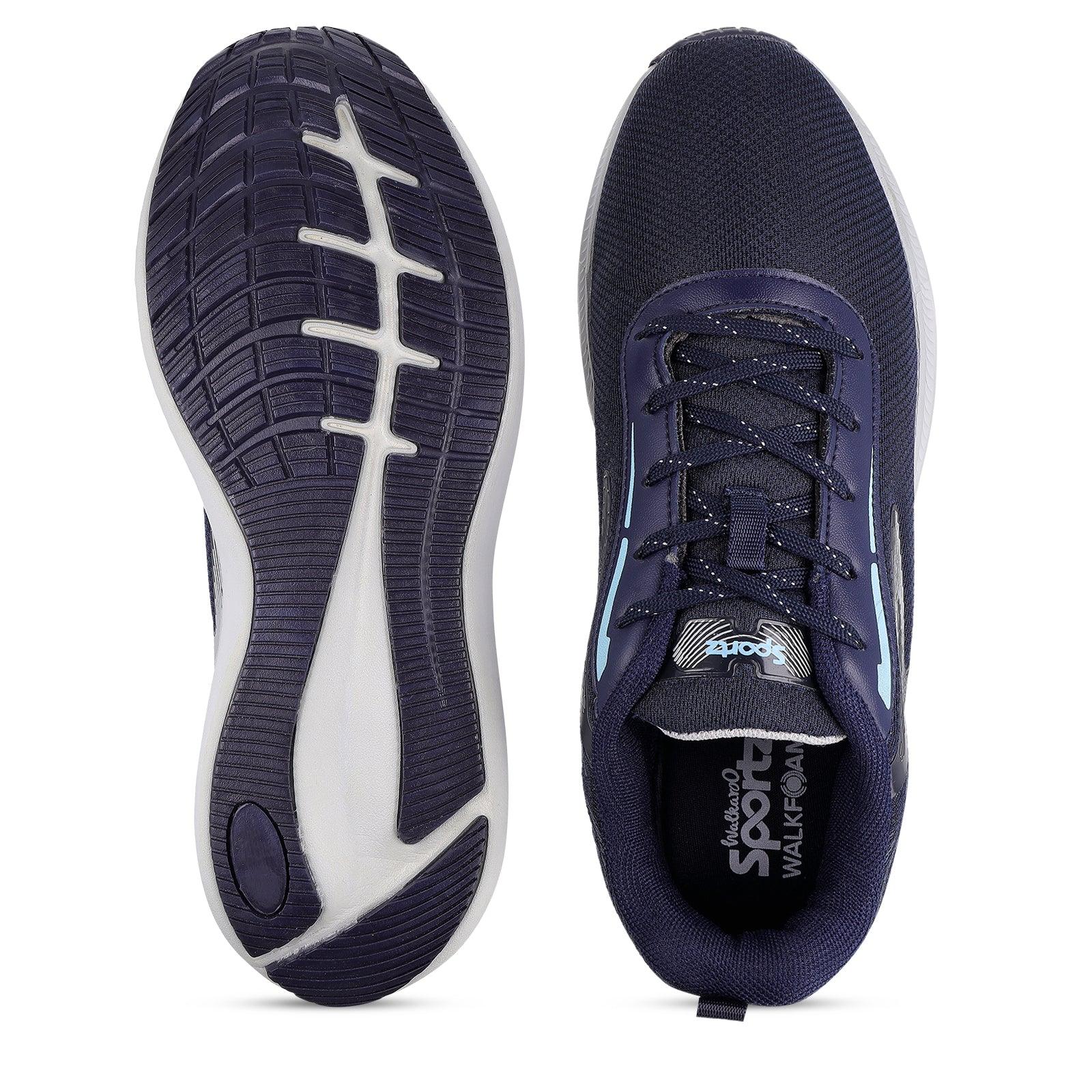 Stylex Men's Lace-up Sports Shoes - WS9611 Navy Blue