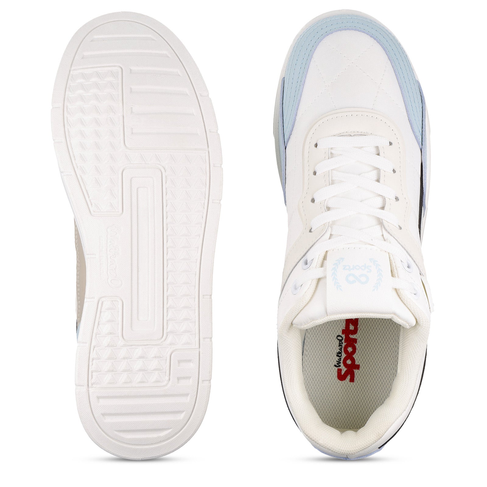 Men's Sports Sneakers - SGE24005 White Blue