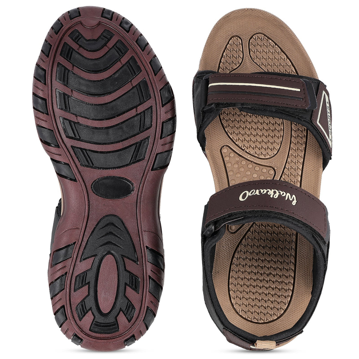Men's Sports Sandals - WC4482 Coffee Tan