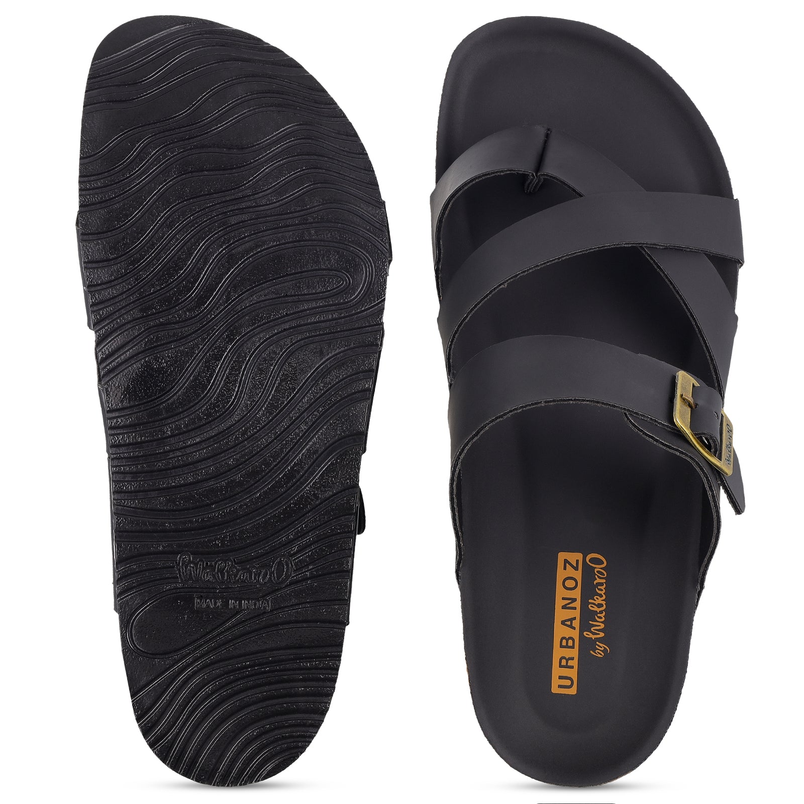 Men's Comfort Sandals - WGE53359 Black