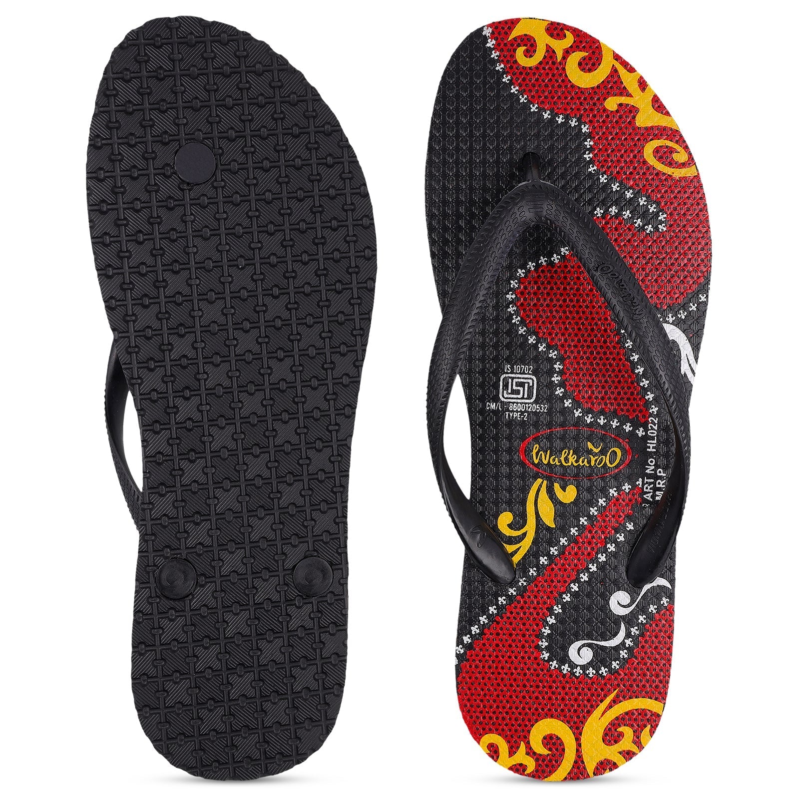 Women's Hawai Slippers - HL022 Black