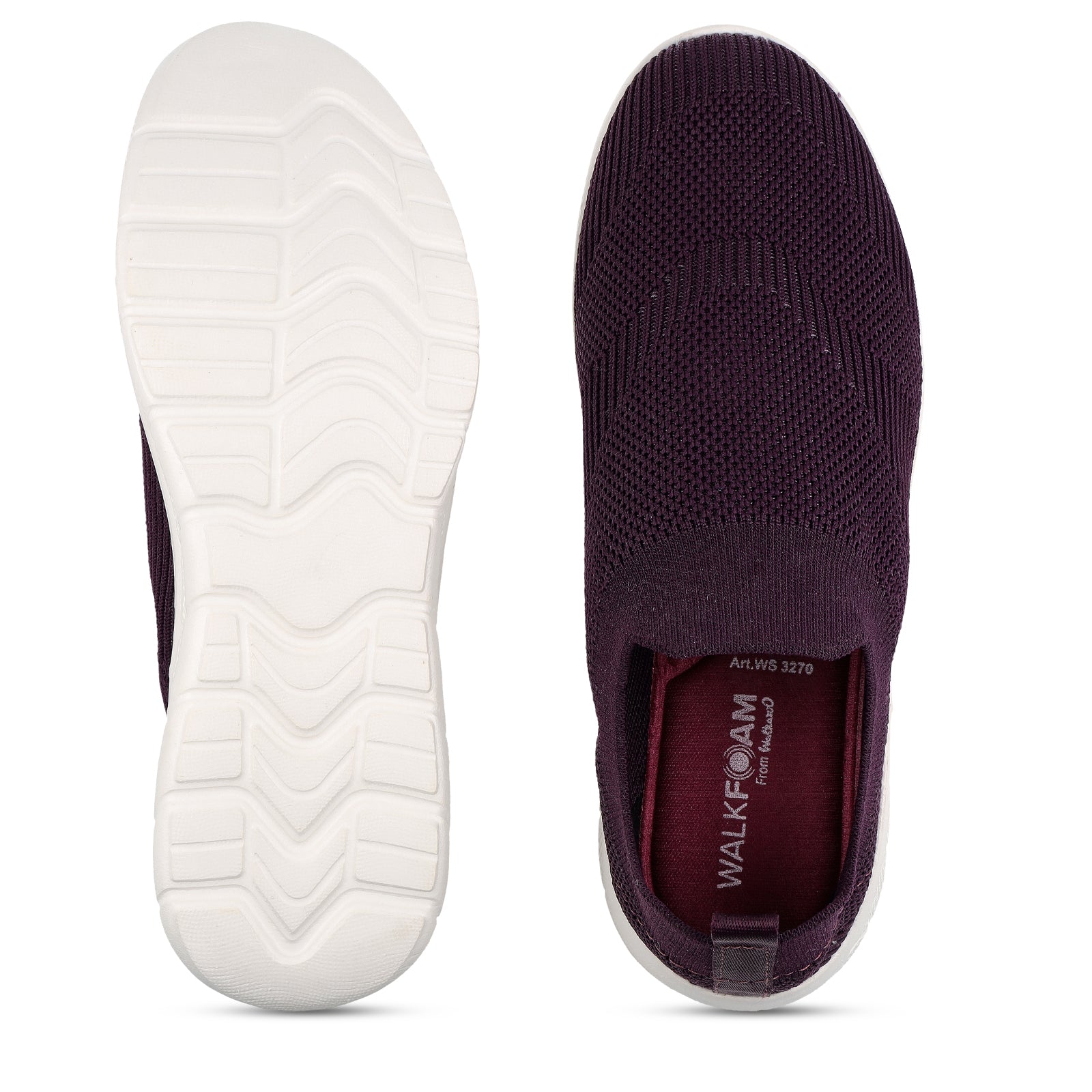 Women's Slip-on Walking Shoe - WS3270 Purple