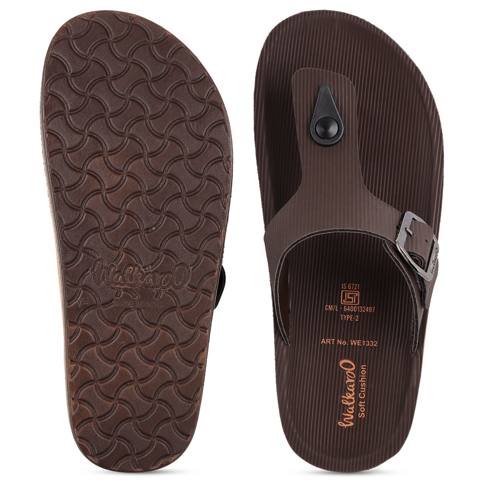 Men's Daily Wear Sandals - WE1332 Linx Brown