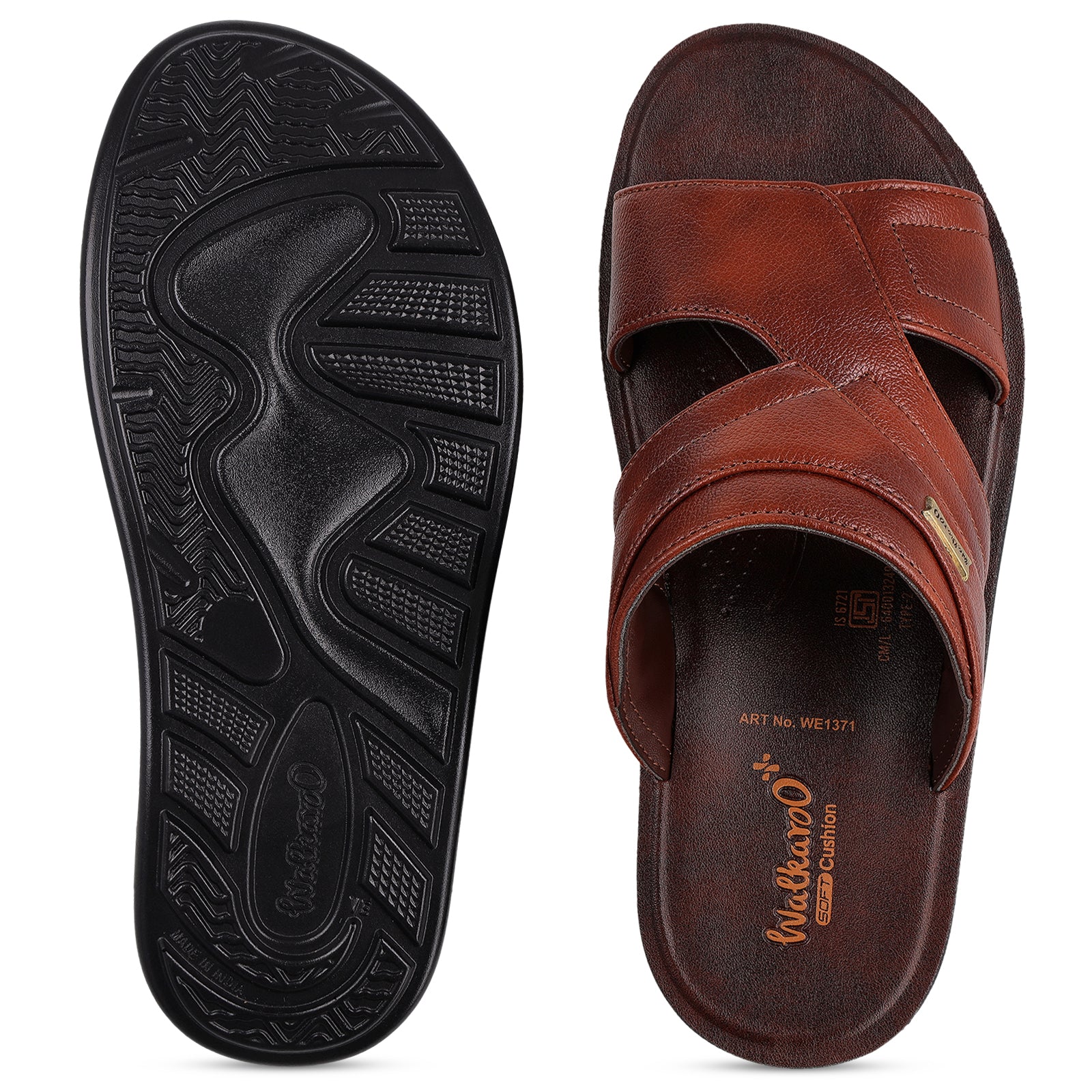 Men's Daily Wear and Office Sandals - WE1371 Tan